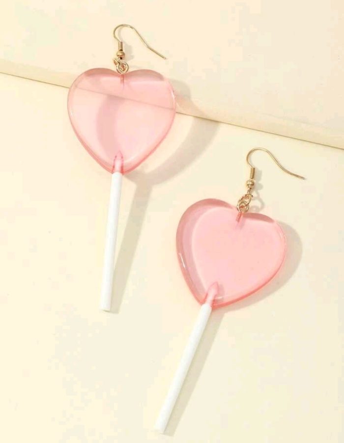 Aros Caramelo corazón - Imagen 2