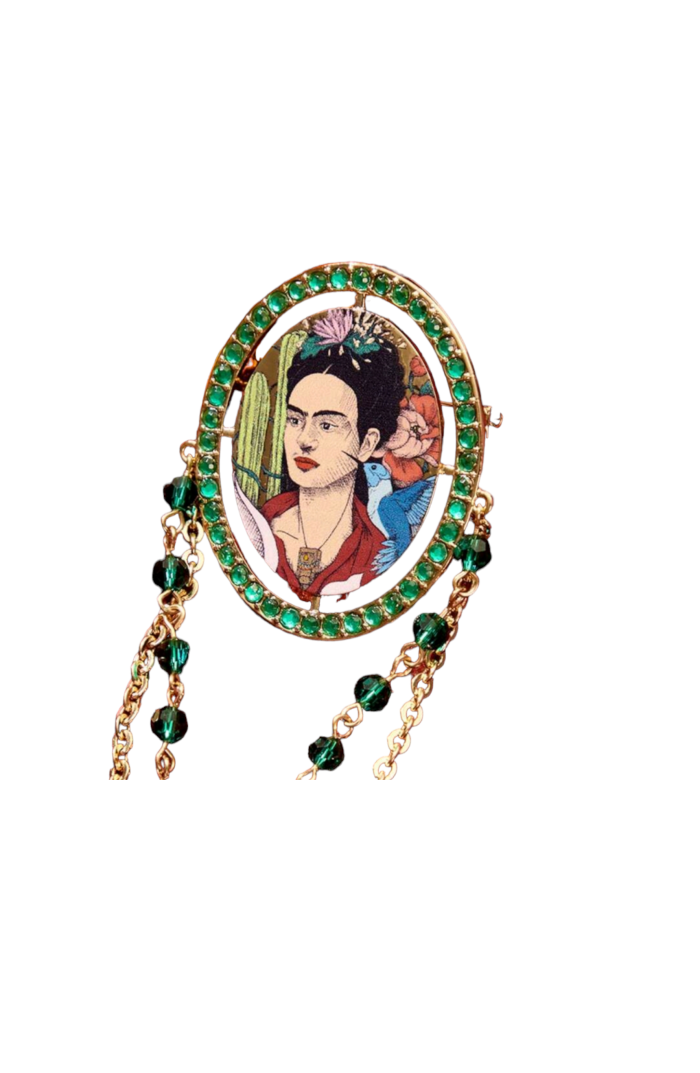 Prendedor Frida Khalo